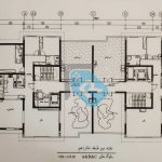 پلان-طبقه-شانزدهم--پروژه-بانک-ملی-مشاورین-مسکن-رسام