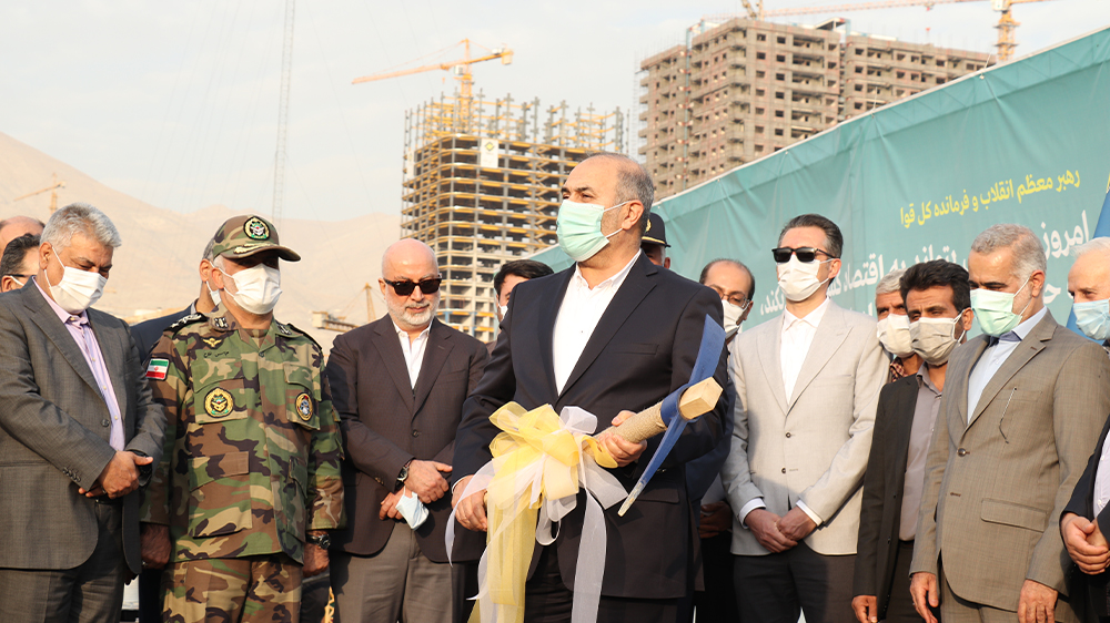 کلنگ زنی پروژه توانمندسازی-مسکن رسام 2